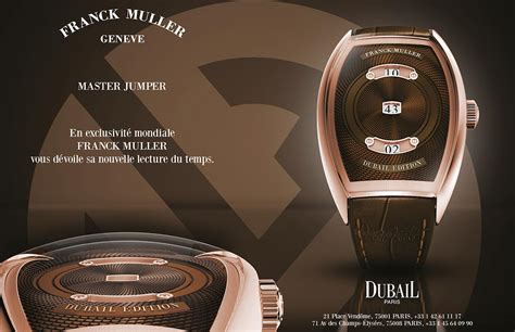 dubail watches paris